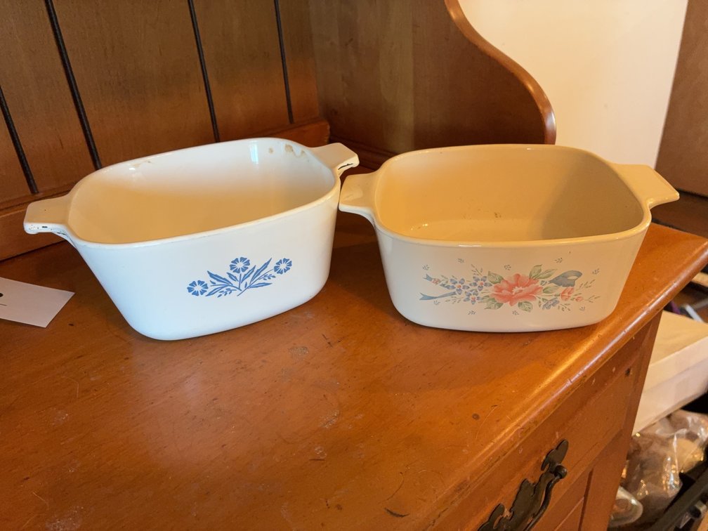 Corning Ware Baking Dish Pair 1.5L and 1.5 Qt