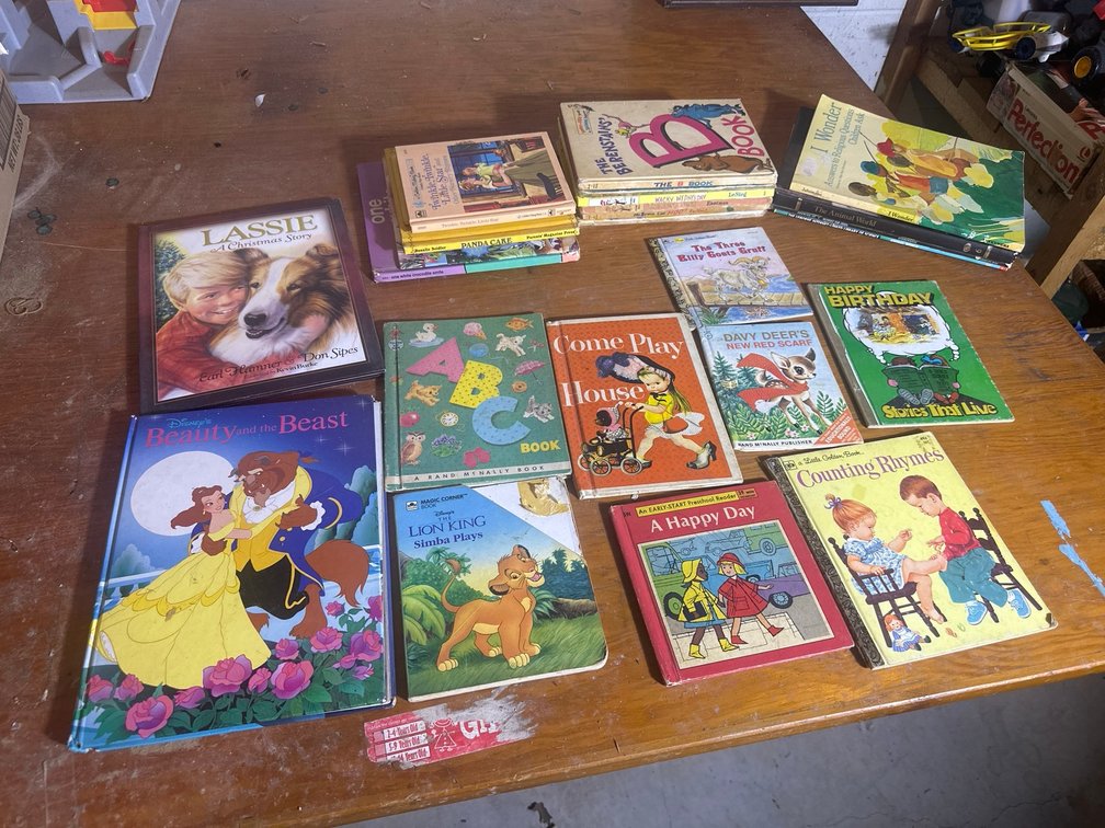 Children's Storybook Lot Hardcover and Paperback