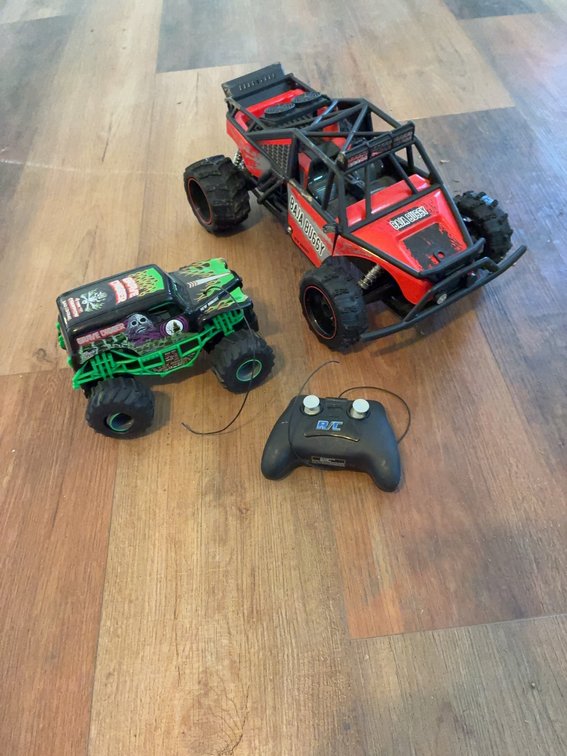 New Bright RC Monster Trucks and Controller