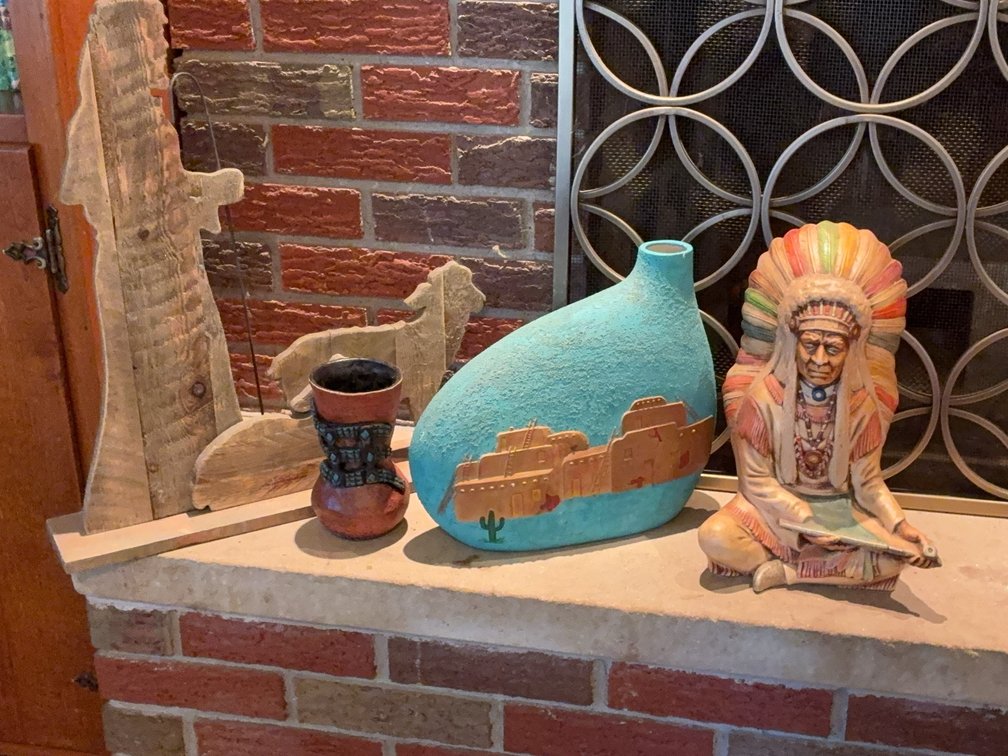 Southwestern Pottery and Figurine Group