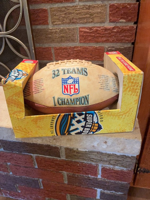 Super Bowl XXXVII Commemorative NFL Football