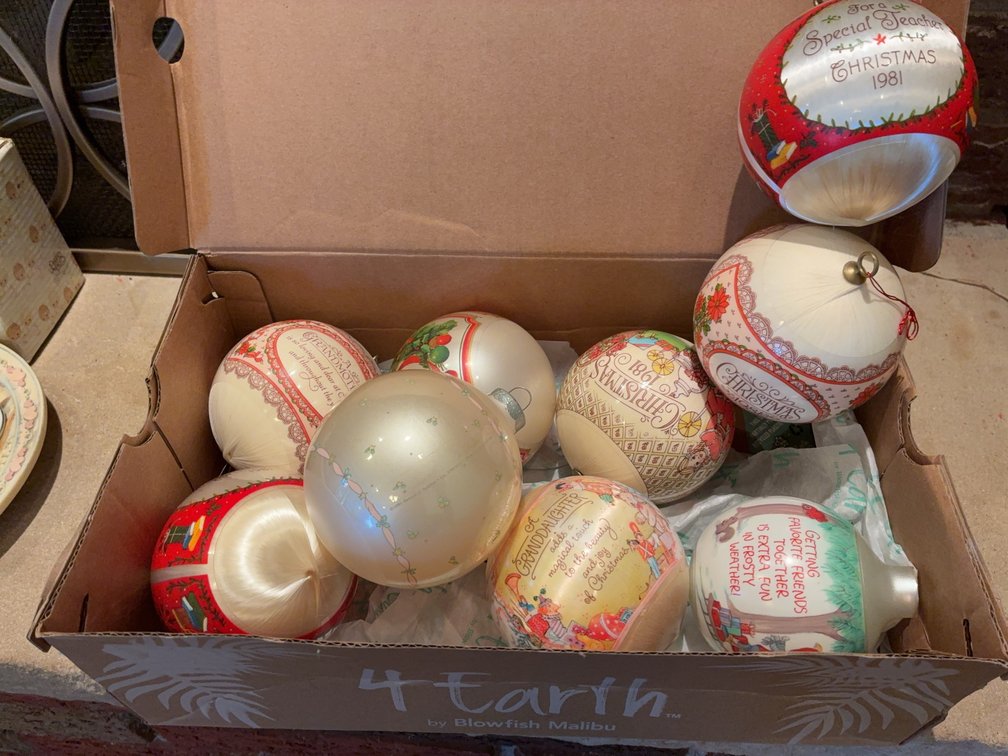 Hallmark Keepsake Christmas Ornaments Lot 1980s