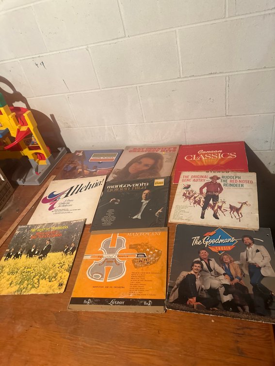 Vintage Vinyl Records Collection Lot