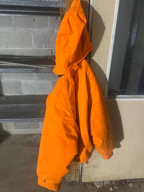 Remington Orange Hooded Jacket XL