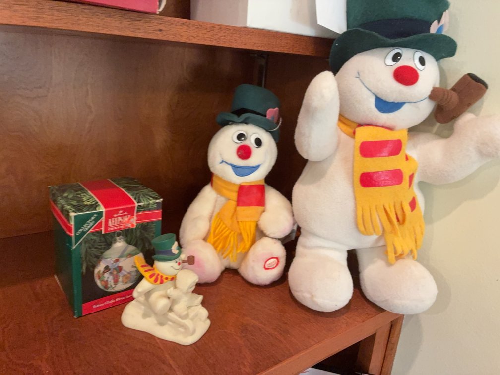 Frosty Plush Dolls, Snowbabies Figurine, Ornament