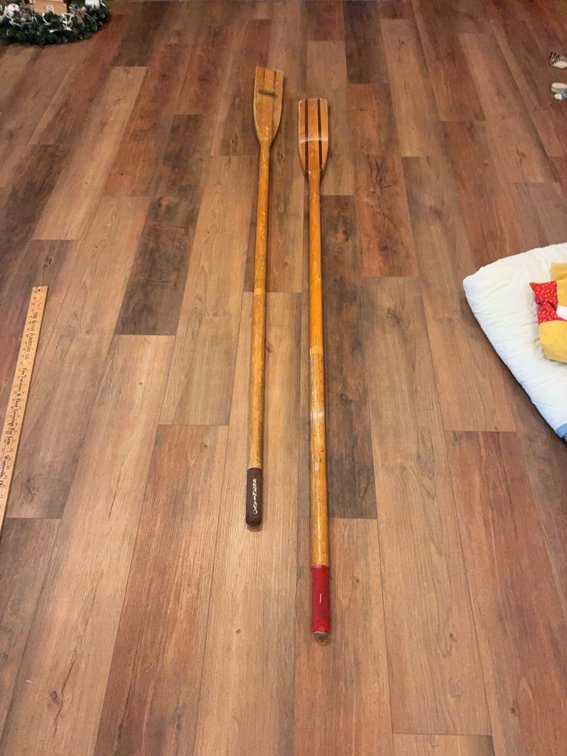 Feather Brand Cypress Wood Oars Pair