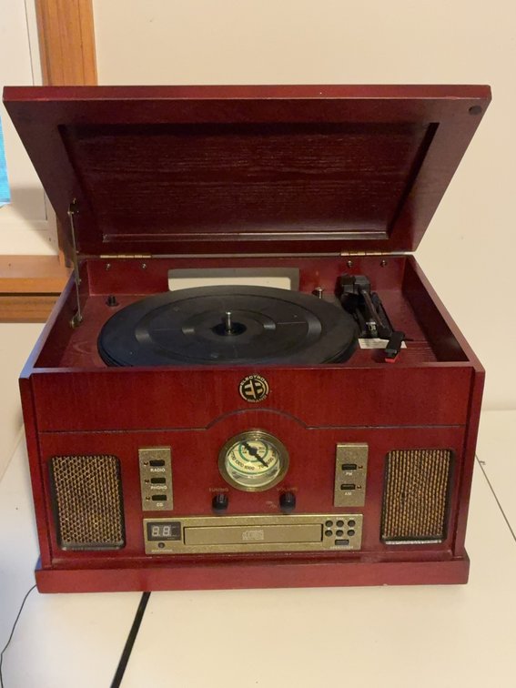 Electro Brand 9276GB Turntable Stereo 10x16x13