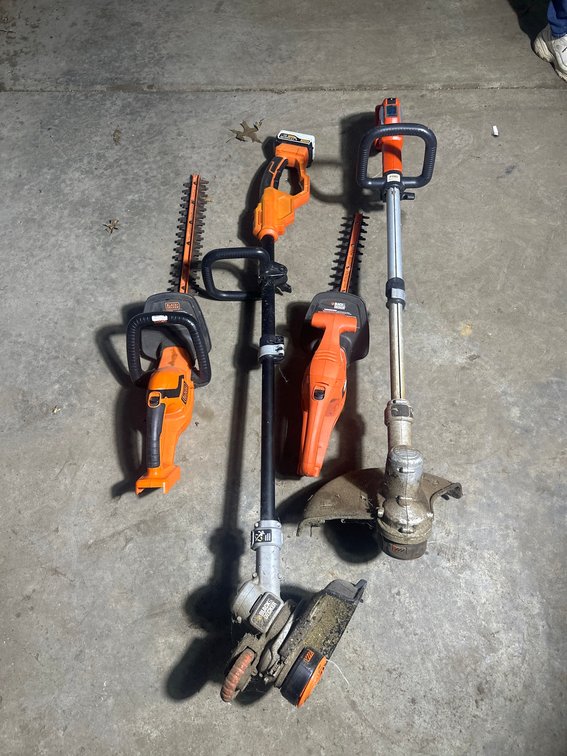 BLACK+DECKER Cordless Trimmers and Edgers Set