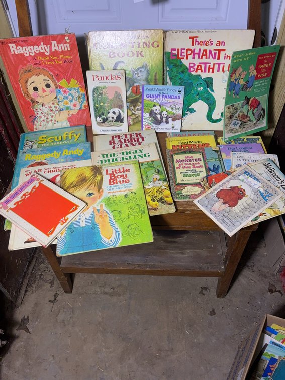Children's Picture Book Lot With Classics