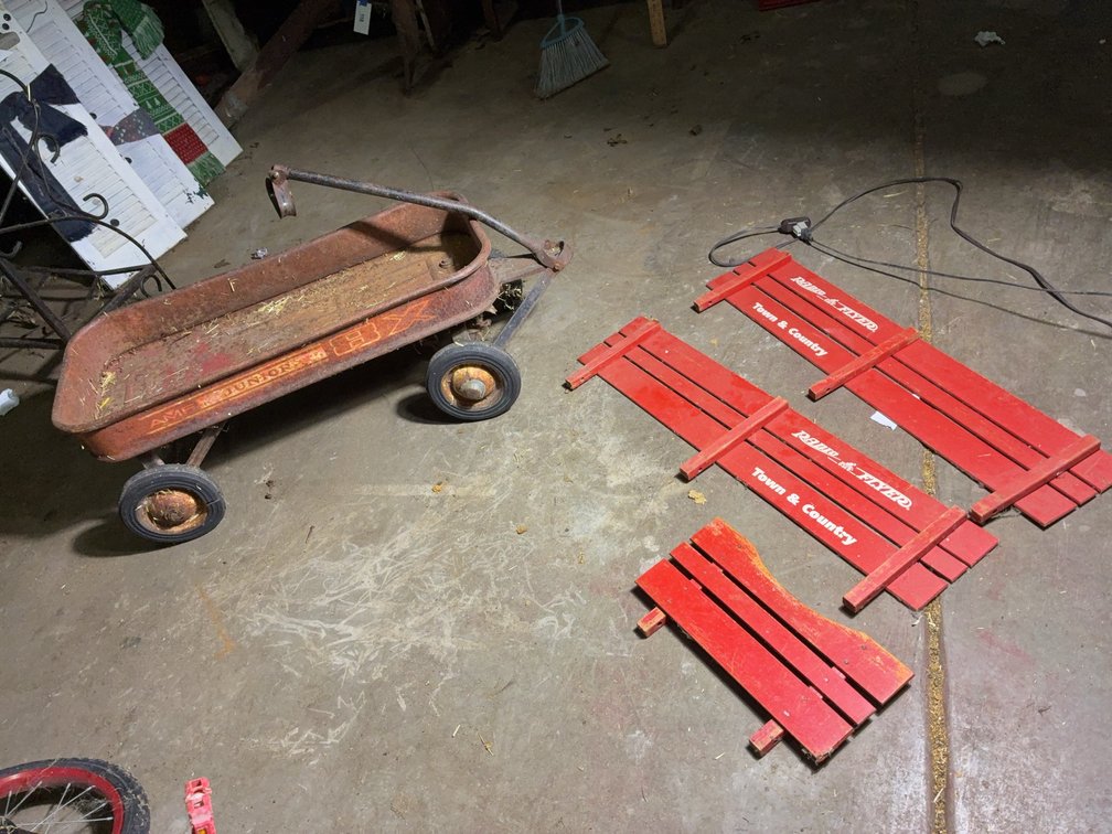 Radio Flyer Town & Country Wagon Parts Lot