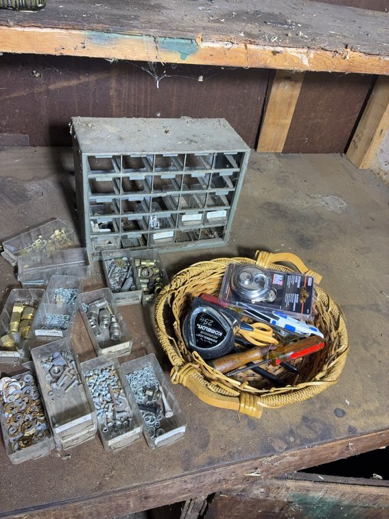 Hardware and Hand Tools with Organizer