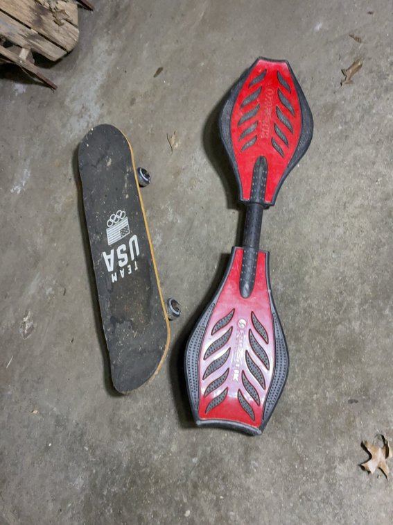 Team USA Skateboard and RipStik Caster Board