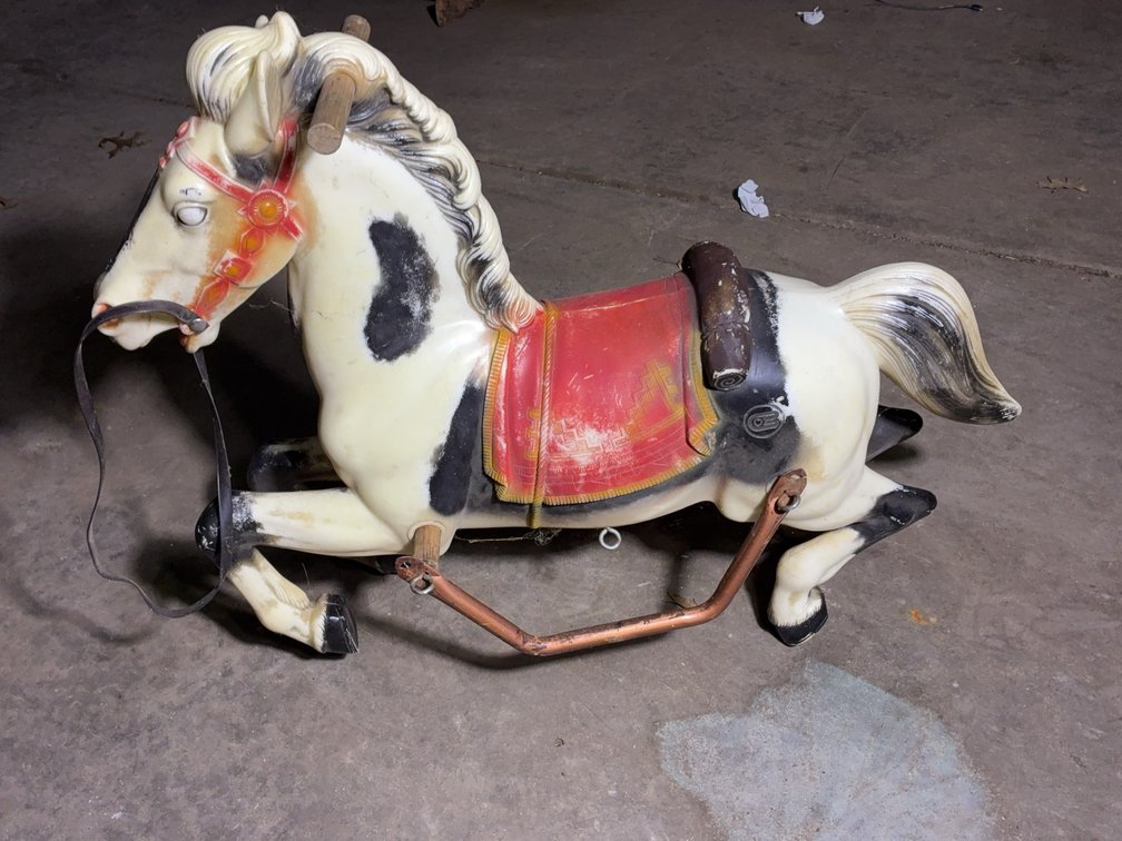 Wonder Rocking Horse Ride-On Toy with Stand