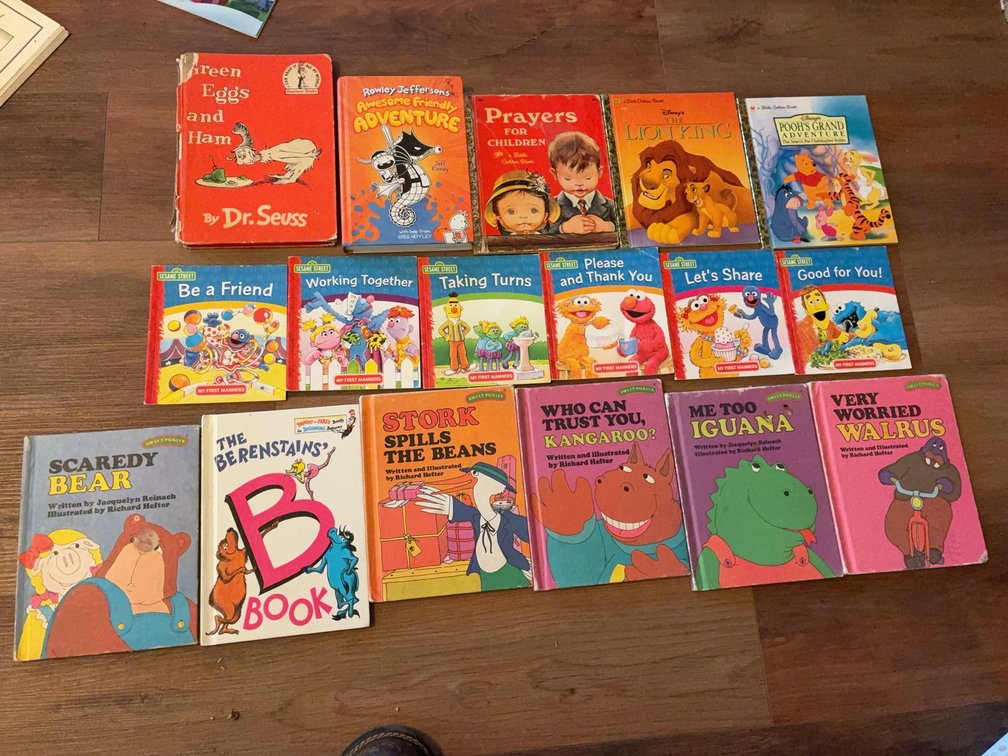 Children's Hardcover and Softcover Book Lot