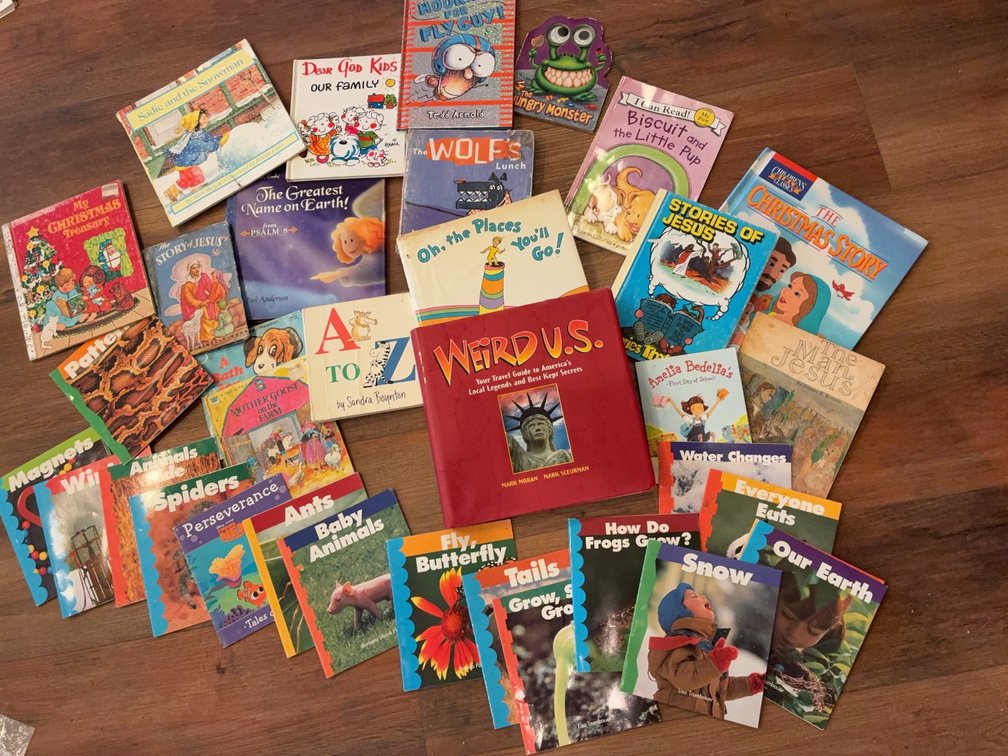 Children's and Educational Book Collection Lot