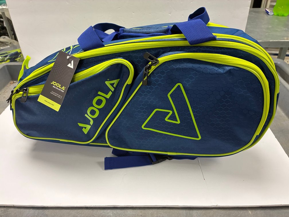 New JOOLA Tour Elite Pickleball Bag - Navy/Yellow (Approx. $110 Value) #4