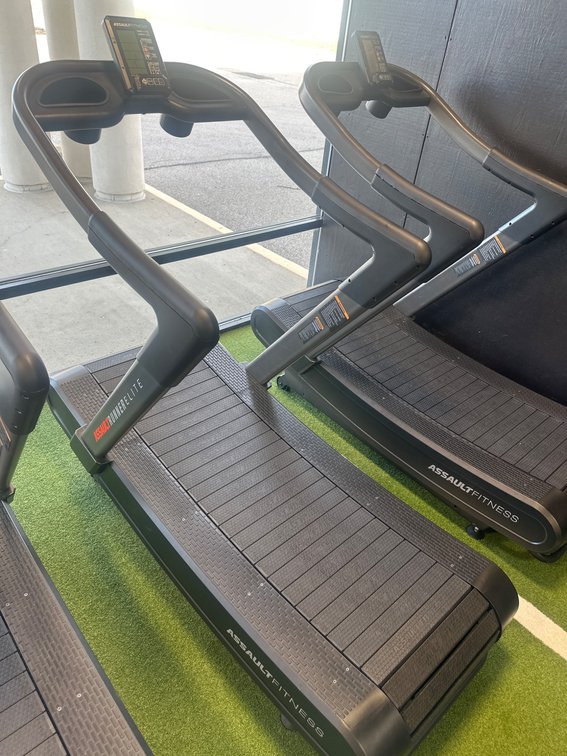 Assault Fitness Curved Treadmill with Digital Console