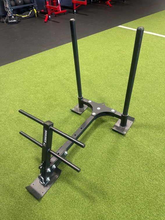 Sorinex Prowler-Style Weighted Push Sled for Athletic Conditioning