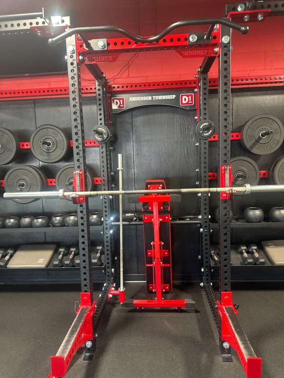Rogue Fitness Adjustable Power Rack with Attachments