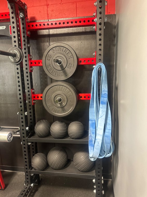 Sorinex Weight Plates, Medicine Balls, and Straps Set