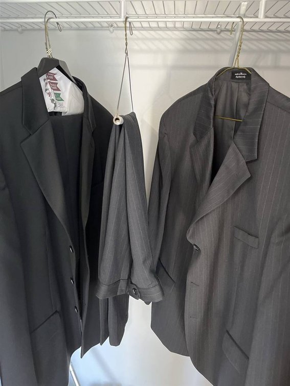 2 Wool Suits Andrew Fezza & Jones New York