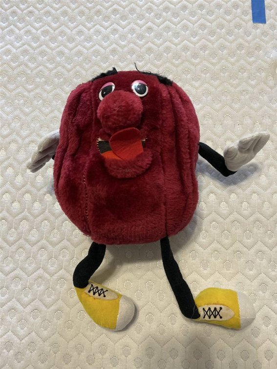 ACE Novelty Co. California Raisin Plush Toy