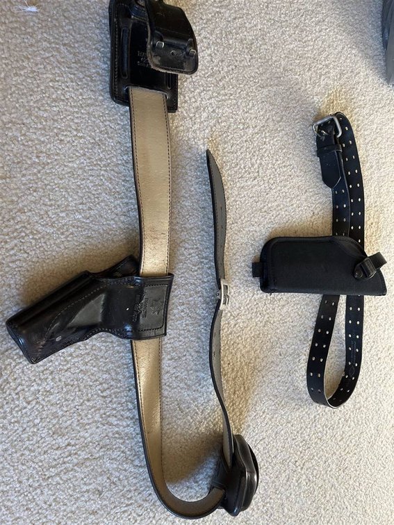 Bianchi Leather Holsters and Duty Belts Assortment