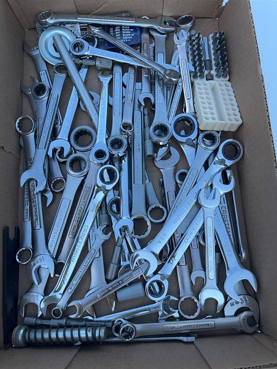Craftsman & S-K Hand Tools Wrench Lot