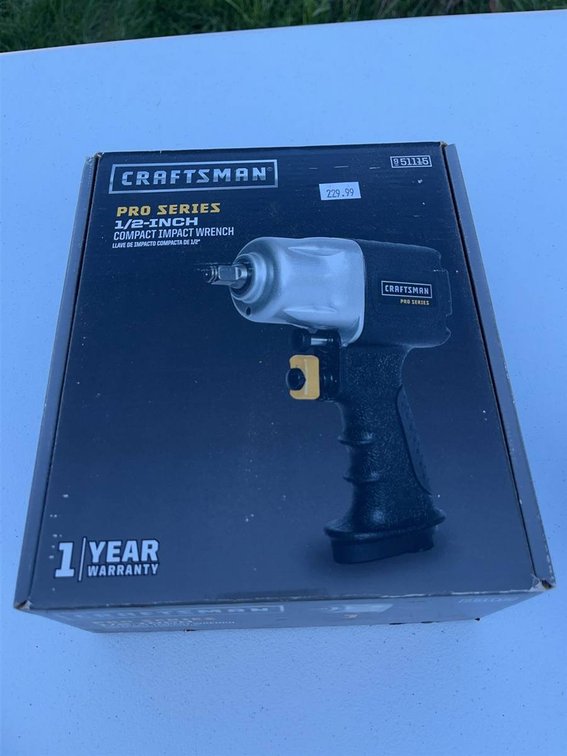Craftsman Pro Series 1/2" Impact Wrench New in Box