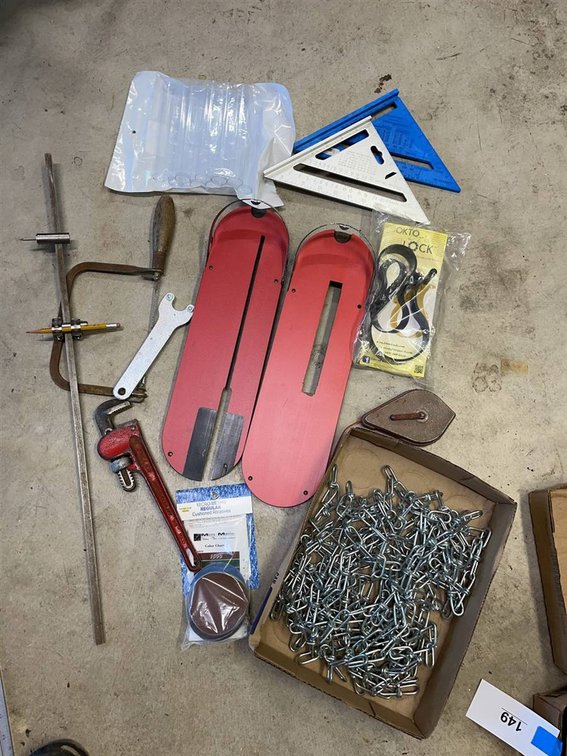 Woodworking Tools and Accessories Assortment