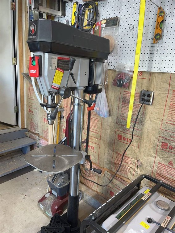 Steel City 20530 1.5 HP Floor Drill Press