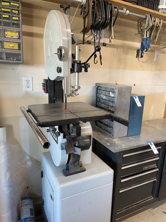 Delta 28-276 Band Saw, 1 HP, Working, With Power