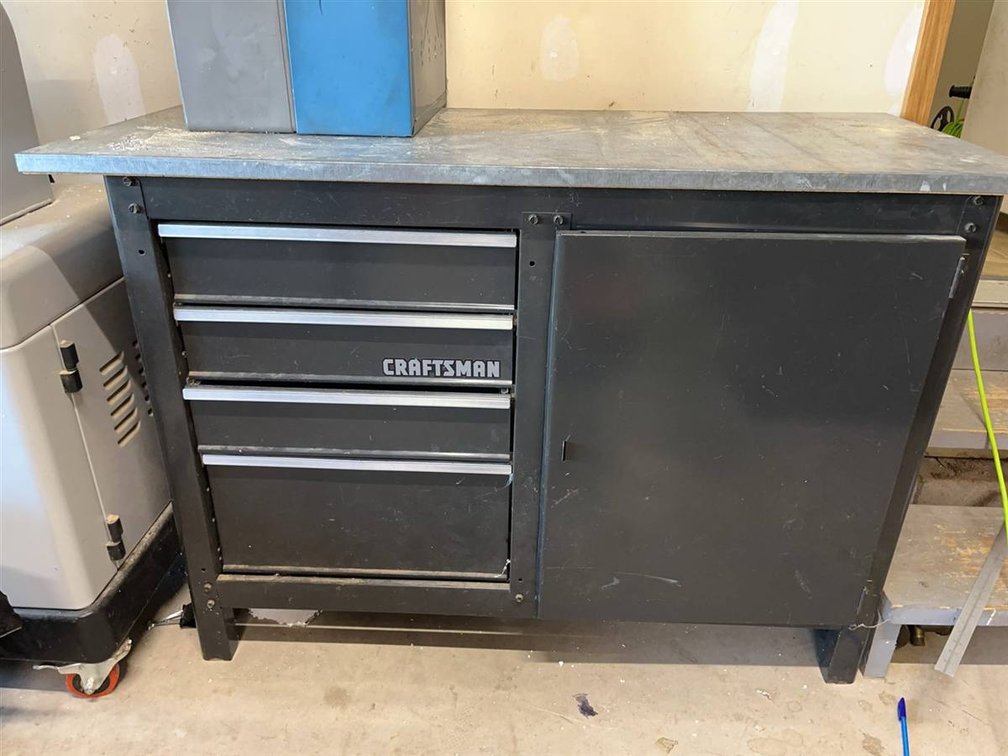 Craftsman Steel Tool Cabinet With Drawers, Shelves