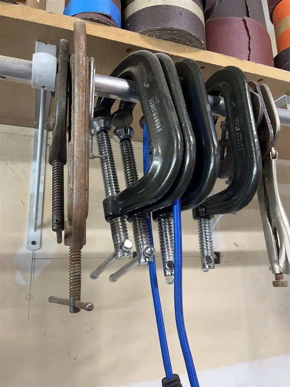 12 C-Clamps Westward Wright Craftsman