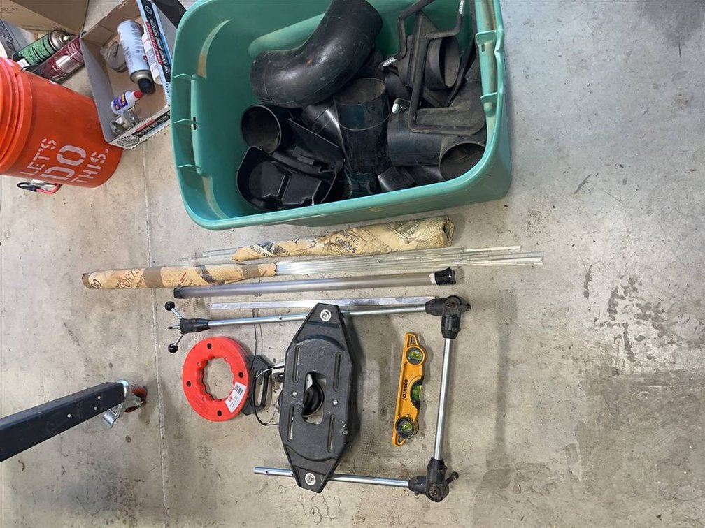 Lot: Dust Collection, Tools, and Supplies