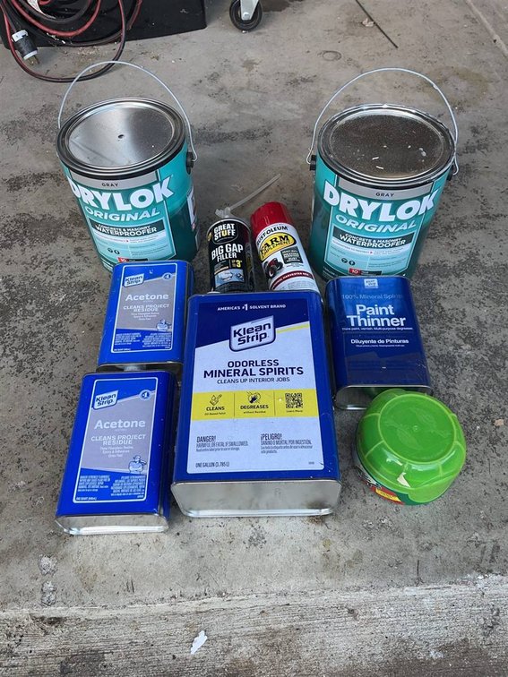 DRYLOK Paints, Solvents, and Sealants