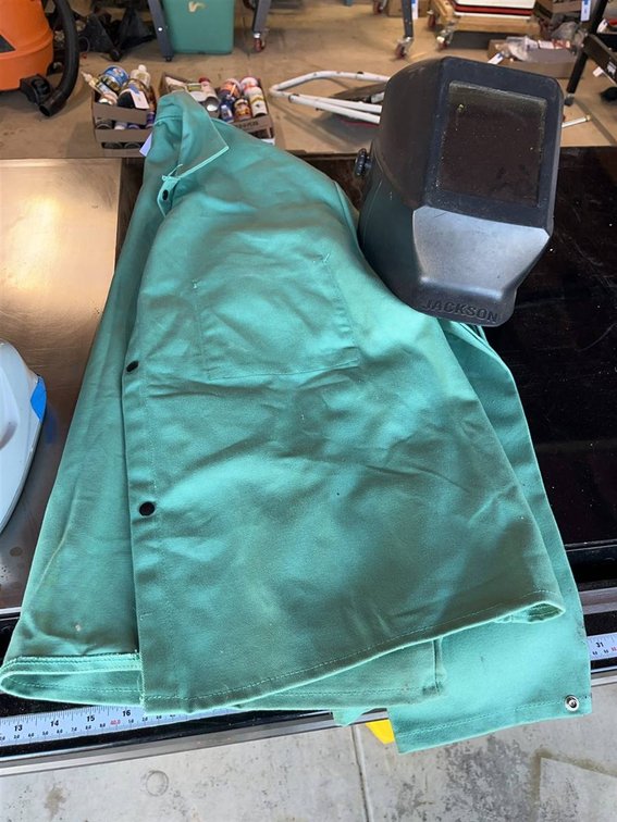 Jackson Welding Helmet & Flame-Resistant Jacket