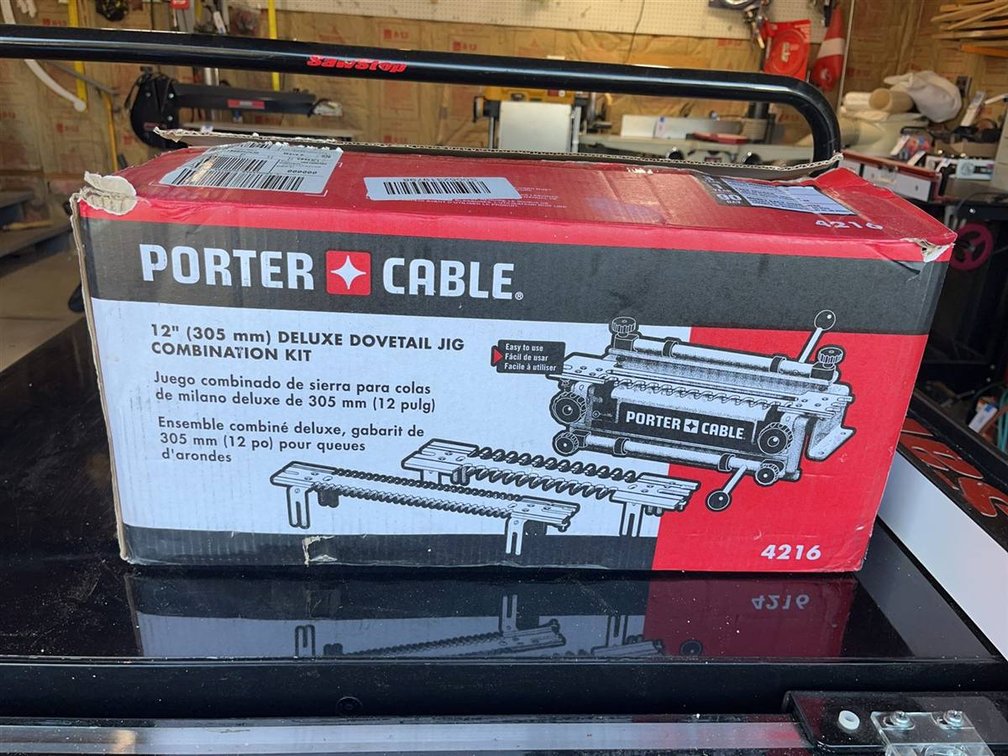Porter Cable 12" Deluxe Dovetail Jig Kit 4216