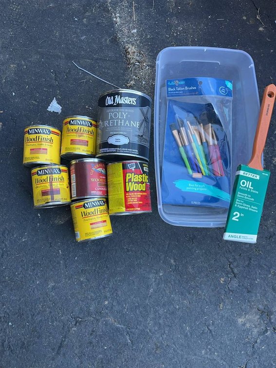 Wood Finishes, Polyurethane, Brushes, and Filler