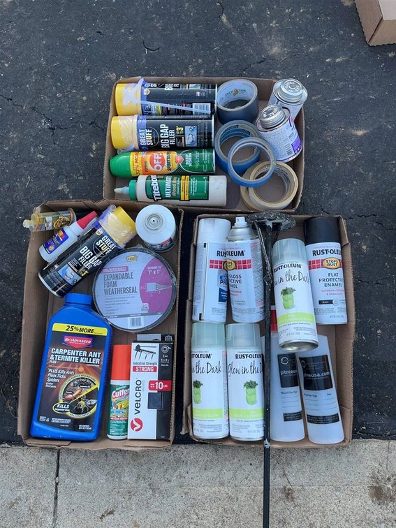 DIY Supplies: Tapes, Paints, Adhesives