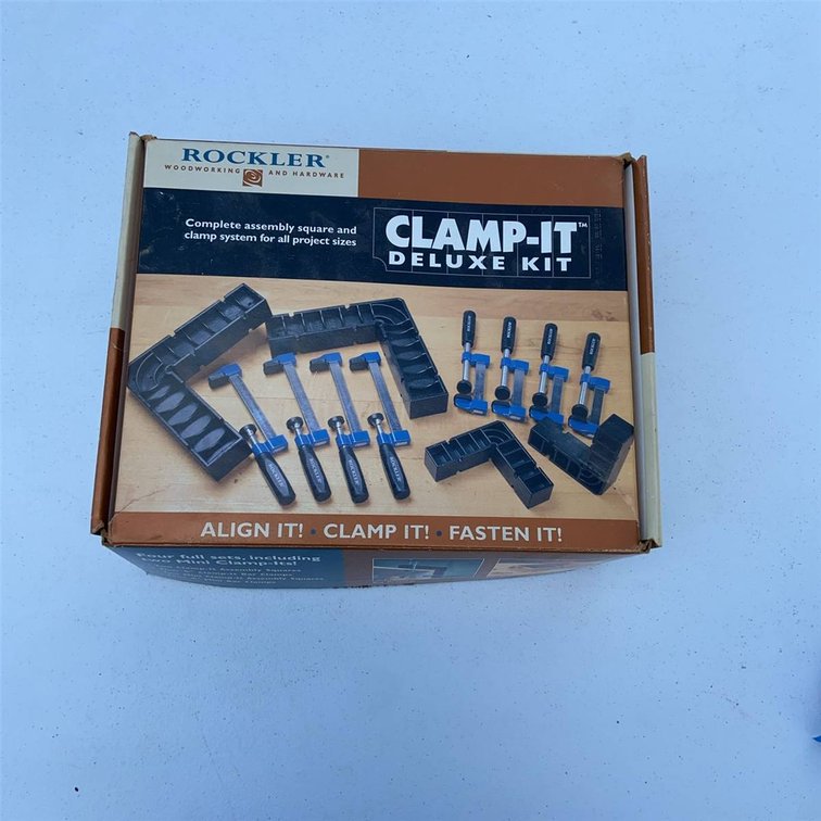Rockler Clamp-It Deluxe Kit Woodworking Set