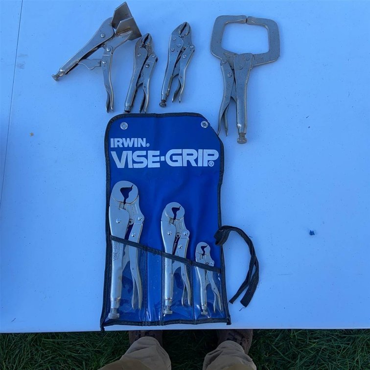 Irwin Vise-Grip Locking Pliers Set With Case