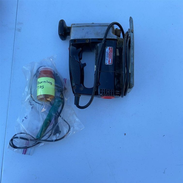 Sears Craftsman Auto Scroller Saw & Burning Tips