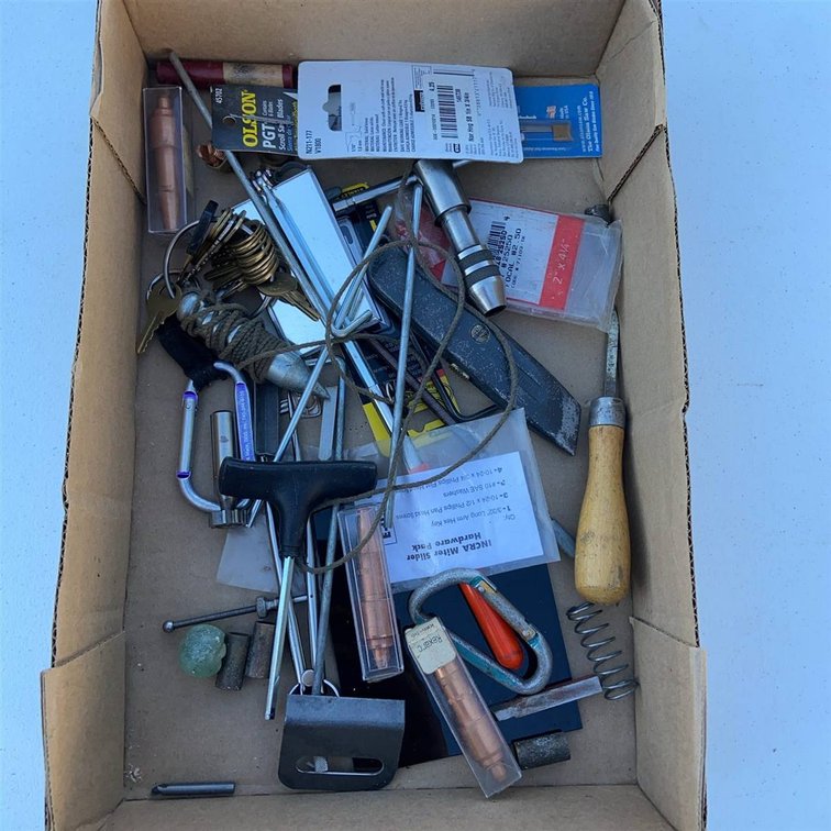 Tools, Keychains, Hardware Lot