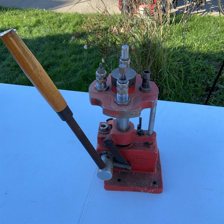 Lyman All-American Turret Reloading Press