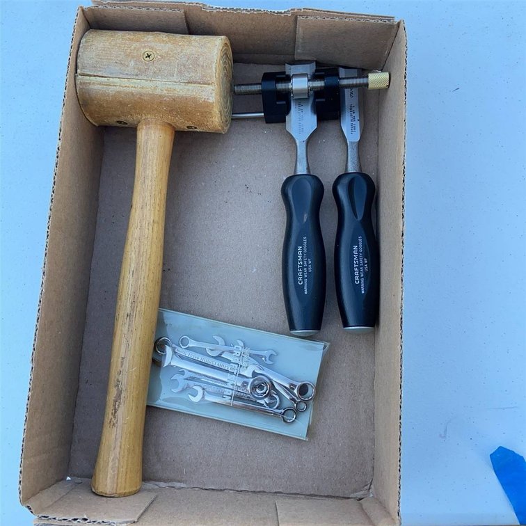 Craftsman Tools Lot With Mallet and Wrenches