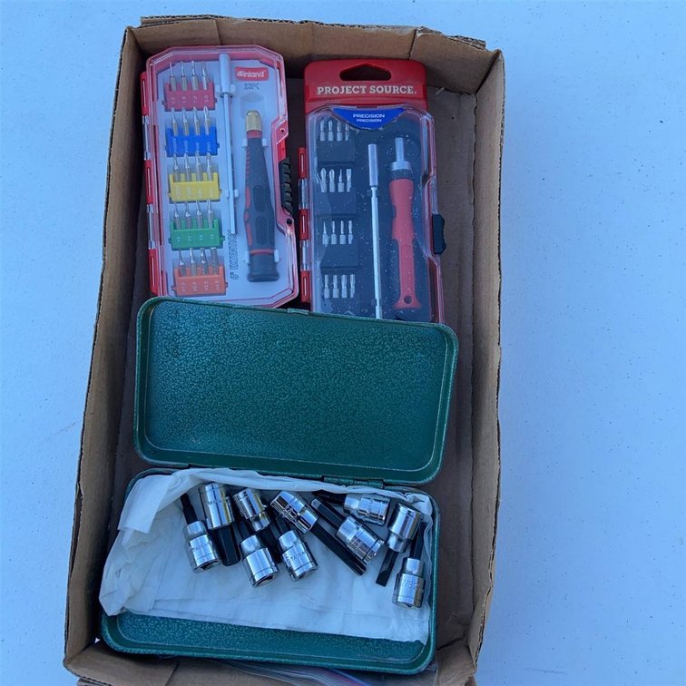 Screwdriver Bit Sets and Socket Set Assortment