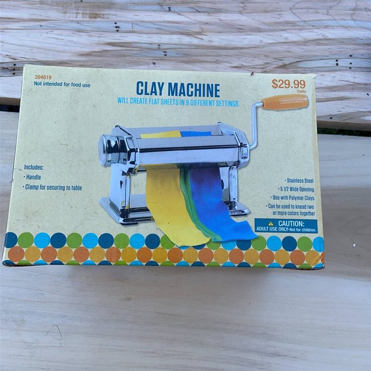 Stainless Steel Clay Machine With Handle