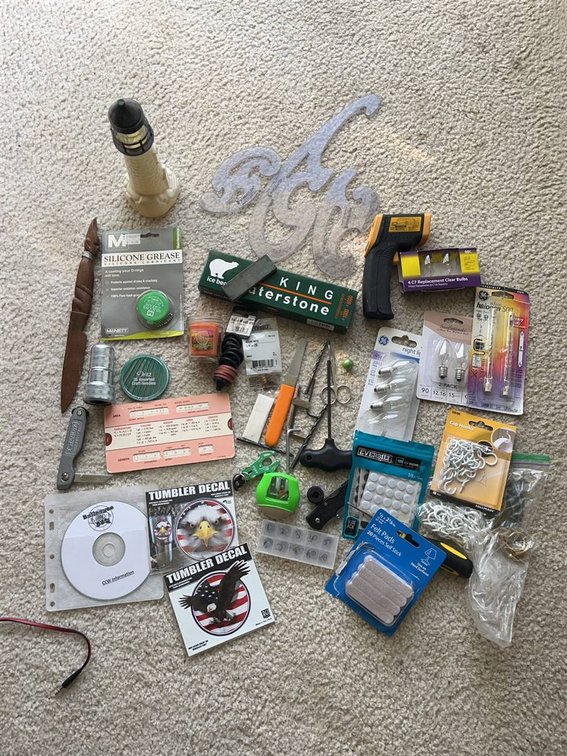 Tools, Hardware, and Home Items Lot