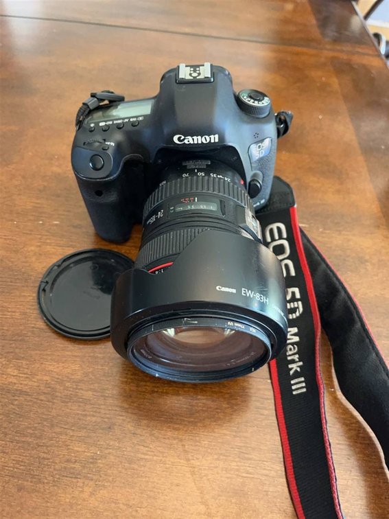 Canon EOS 5D Mark III With EF 24-105mm f/4L IS Lens